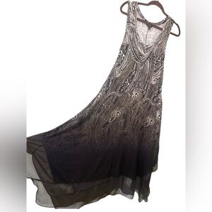 Simply Vera Vera Wang XS dress ombré flowy witchy maxi